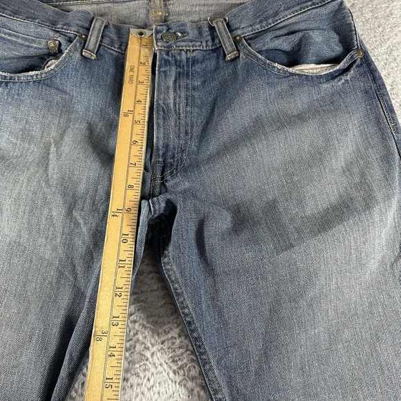 VINTAGE Polo Ralph‎ Lauren Jeans Mens 34x32 Classic Fit Medium Wash Faded - Picture 4 of 9